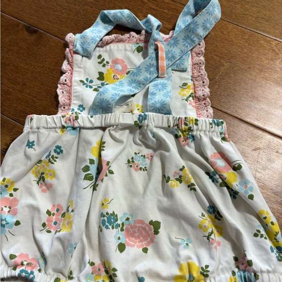 Wild flowers romper girls size 18 months spring summer - Picture 3 of 4